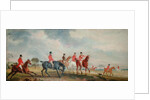 The Quorn Hunt: The Artist and his Friends Moving Off by John E. Ferneley