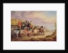 Mail Coaches on the Road: The 'Quicksilver' Devonport-London Royal Mail about to Start with a New Team by Charles Cooper Henderson