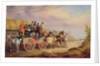 Mail Coaches on the Road: The 'Quicksilver' Devonport-London Royal Mail about to Start with a New Team by Charles Cooper Henderson