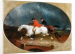 The Return from the Hunt in the Rain by John Frederick Herring Jnr