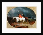 The Return from the Hunt in the Rain by John Frederick Herring Jnr