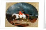 The Return from the Hunt in the Rain by John Frederick Herring Jnr