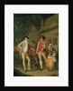 Widow Costard's Cow and Goods, Distrained for Taxes, are Redeemed by the Generosity of Johnny Pearmain, 1782 by Edward Penny