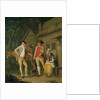 Widow Costard's Cow and Goods, Distrained for Taxes, are Redeemed by the Generosity of Johnny Pearmain, 1782 by Edward Penny