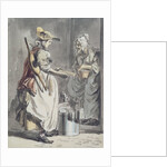 London Cries: A Milkmaid, c.1759 by Paul Sandby