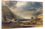 A Storm Passing Off on the Coast of Merionethshire, 1818 by Anthony Vandyke Copley Fielding