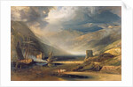 A Storm Passing Off on the Coast of Merionethshire, 1818 by Anthony Vandyke Copley Fielding