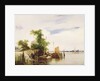 Barges on a River, c.1825-26 by Richard Parkes Bonington