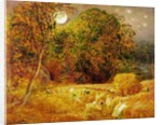 The Harvest Moon, 1833 by Samuel Palmer