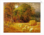 The Harvest Moon, 1833 by Samuel Palmer