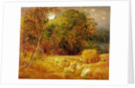 The Harvest Moon, 1833 by Samuel Palmer