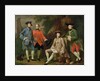 James Grant of Grant, John Mytton, the Honorable Thomas Robinson and Thomas Wynne, c.1760 by Nathaniel Dance
