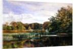 The Mill Pond, Evelyn Woods, 1860 by George Vicat Cole