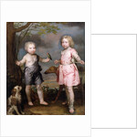 Lord John Hay and Charles, Master of Yester c.1670 by Gerard Soest