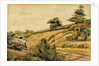 Landscape with Train, 1854 by Edward W. Fitch
