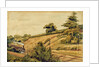 Landscape with Train, 1854 by Edward W. Fitch