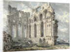 Tynemouth Priory, Northumberland, c.1792-93 by Thomas Girtin