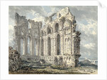 Tynemouth Priory, Northumberland, c.1792-93 by Thomas Girtin