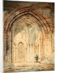 St. Alban's Cathedral, Hertfordshire, c.1797 by Thomas Girtin
