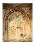 St. Alban's Cathedral, Hertfordshire, c.1797 by Thomas Girtin