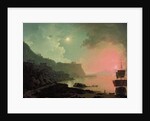 Vesuvius from Posillipo, c.1788 by Joseph Wright of Derby