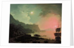 Vesuvius from Posillipo, c.1788 by Joseph Wright of Derby