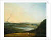 Lago d'Agnano with Vesuvius in the Distance, c.1770-75 by Richard Wilson