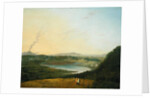 Lago d'Agnano with Vesuvius in the Distance, c.1770-75 by Richard Wilson