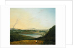 Lago d'Agnano with Vesuvius in the Distance, c.1770-75 by Richard Wilson