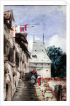 Abbey St-Amand, Rouen by Richard Parkes Bonington