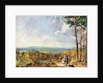Hampstead Heath Looking Towards Harrow, 1821 by John Constable