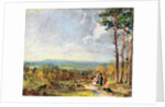 Hampstead Heath Looking Towards Harrow, 1821 by John Constable