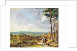 Hampstead Heath Looking Towards Harrow, 1821 by John Constable