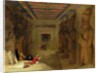 The Hypostyle Hall of the Great Temple at Abu Simbel, Egypt, 1849 by David Roberts