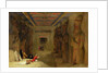 The Hypostyle Hall of the Great Temple at Abu Simbel, Egypt, 1849 by David Roberts