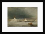 Port on a Stormy Day, 1835 by George the Elder Chambers