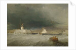 Port on a Stormy Day, 1835 by George the Elder Chambers