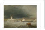 Port on a Stormy Day, 1835 by George the Elder Chambers