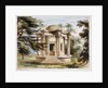 Temple of Victory, Kew Gardens, plate 19 from 'Kew Gardens: A Series of Twenty-Four Drawings on Stone' by George Ernest (after) Papendiek