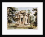 Temple of Victory, Kew Gardens, plate 19 from 'Kew Gardens: A Series of Twenty-Four Drawings on Stone' by George Ernest (after) Papendiek