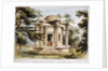 Temple of Victory, Kew Gardens, plate 19 from 'Kew Gardens: A Series of Twenty-Four Drawings on Stone' by George Ernest (after) Papendiek
