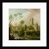Kirkstall Abbey, Yorkshire, 1747 by George Lambert