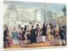 The Queen's Return from the House of Lords, 1839 by English School