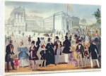 The Queen's Return from the House of Lords, 1839 by English School