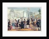 The Queen's Return from the House of Lords, 1839 by English School