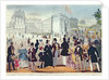 The Queen's Return from the House of Lords, 1839 by English School