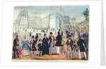 The Queen's Return from the House of Lords, 1839 by English School