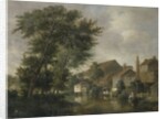 A River Scene, possibly at Norwich, c.1817 by John Crome