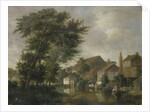 A River Scene, possibly at Norwich, c.1817 by John Crome