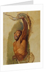 Man Struggling with a Boa Constrictor, Study for 'Liboya Serpent Seizing its Prey', c.1803 by James Ward